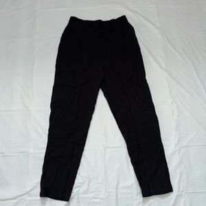 Zara Black Cargo Pants with Tapered‎ Legs
